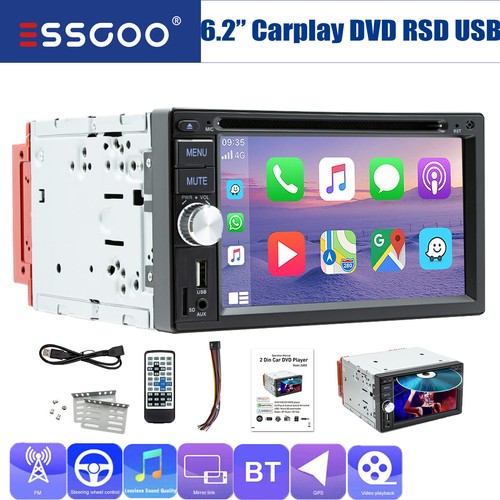 Double din dvd player - double, cd/dvd