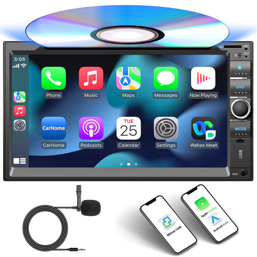 Double din android - 7", auto