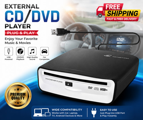 External universal player - cd,
