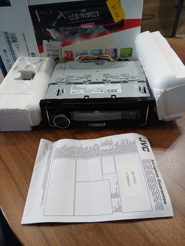 Jvc t402 car radio cd - car,