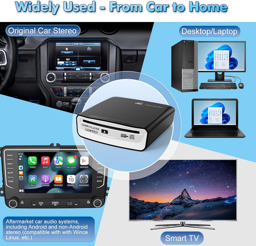 Usb player for - cd,
