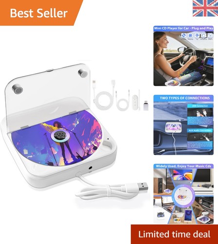 Compact usb aux car cd - &,