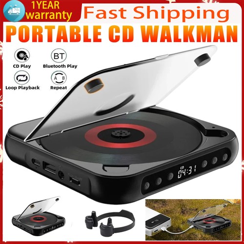Portable player with - cd,