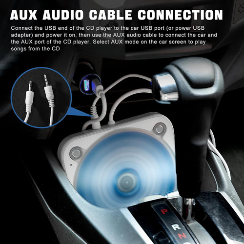 Portable player for car - player,