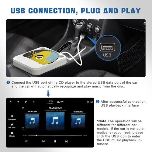 Portable player for - for, car