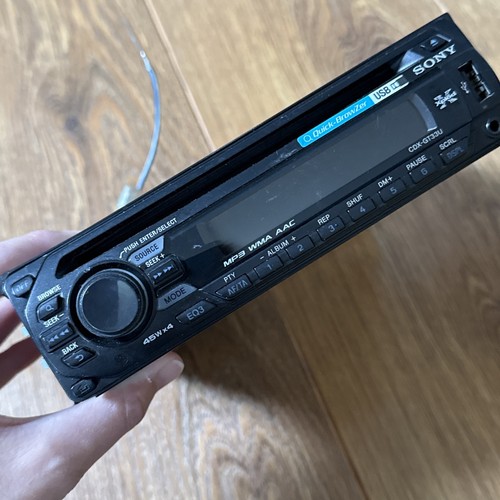 Sony cdx gt33u - sony, radio